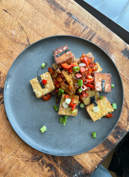 Crispy Nori Soy-Free Tofu Bites