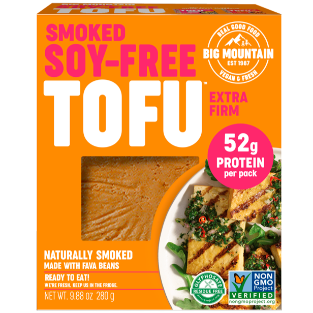 Healthy Soy-free smoked tofu