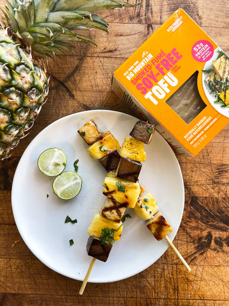 Pineapple Tofu Skewers