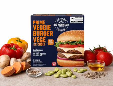 The Prime Veggie Burger is here! 🍔