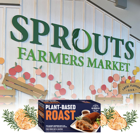 The Plant-Based Roast now available at your local Sprouts Farmers Market!