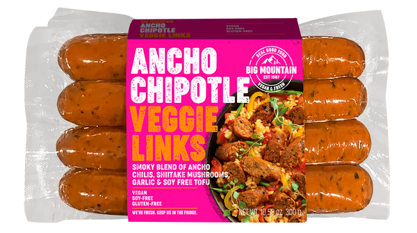 Ancho Chipotle Veggie Links