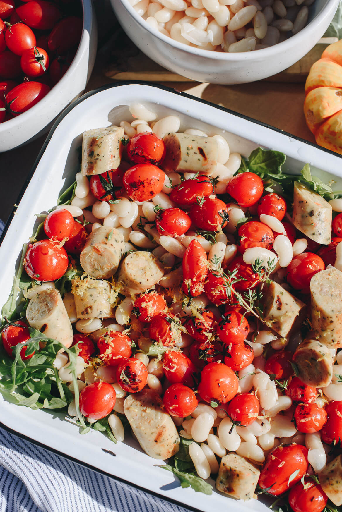 Classic Bratwurst-Style veggie Links