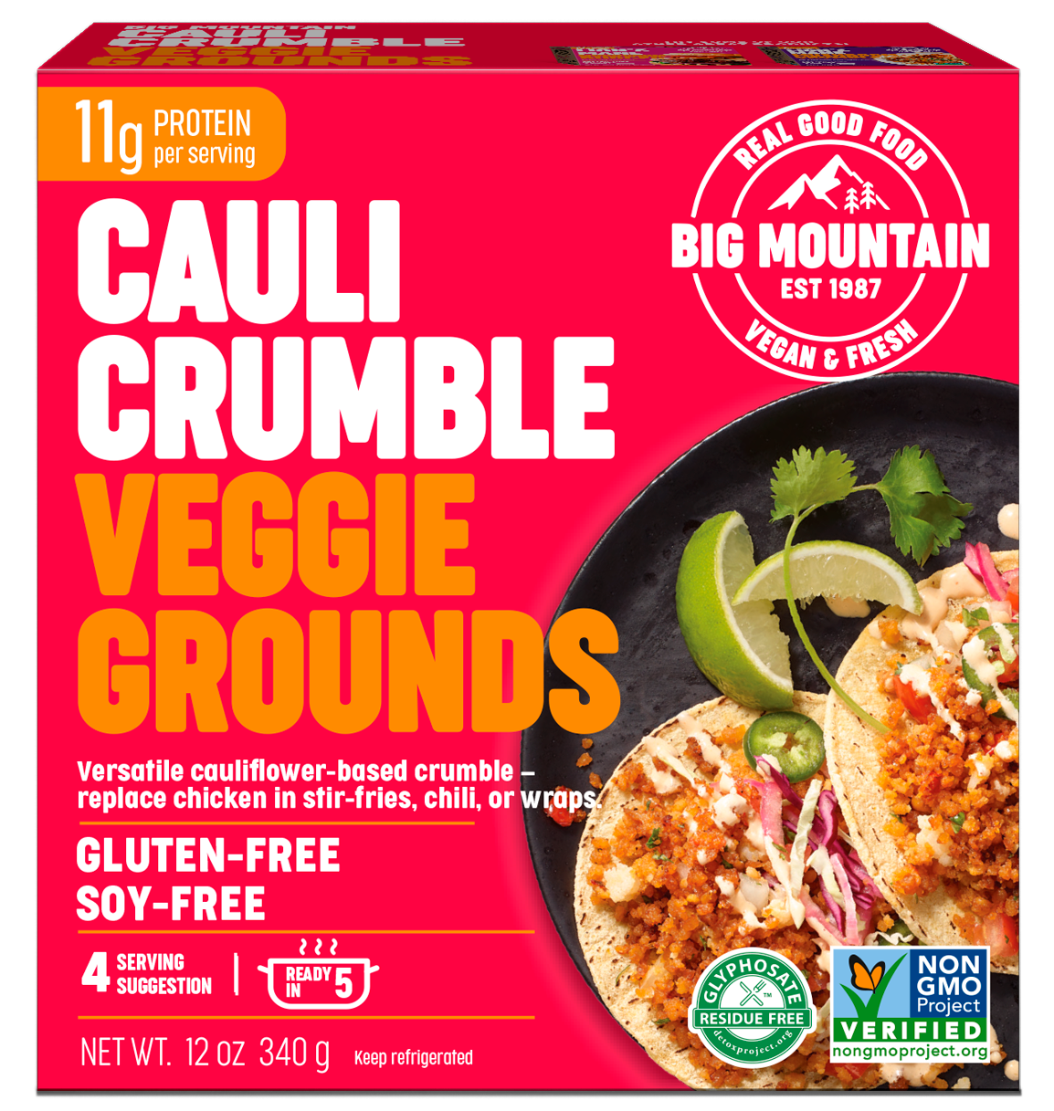 Cauli Crumble Veggie Grounds