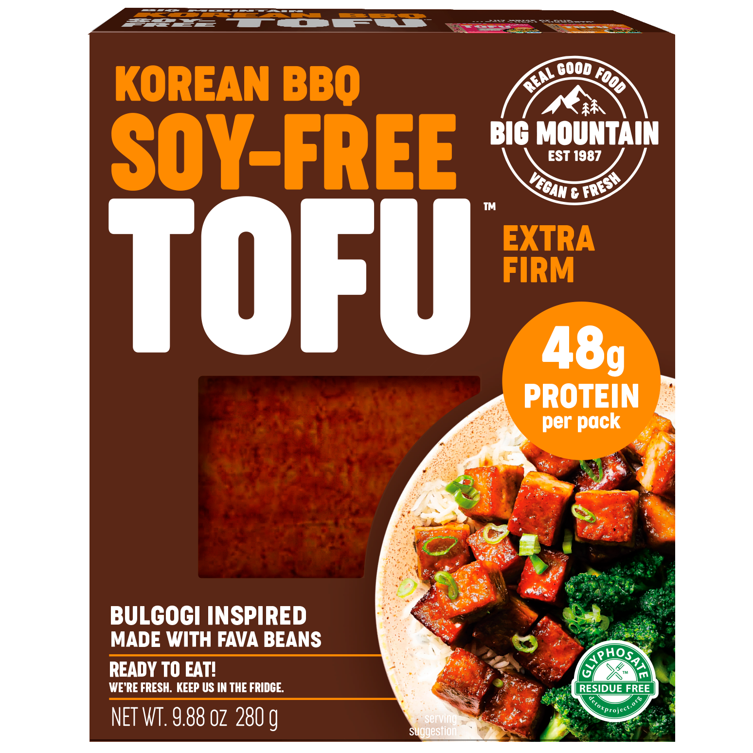 Korean BBQ Soy-Free Tofu