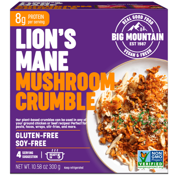 Lion's Mane Mushroom Crumble
