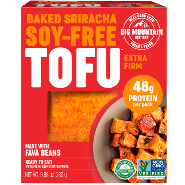 Baked Sriracha Soy-Free Tofu