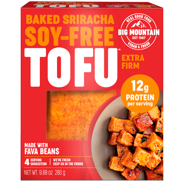 Baked Sriracha Soy-Free Tofu