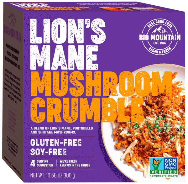 Lion's Mane Mushroom Crumble