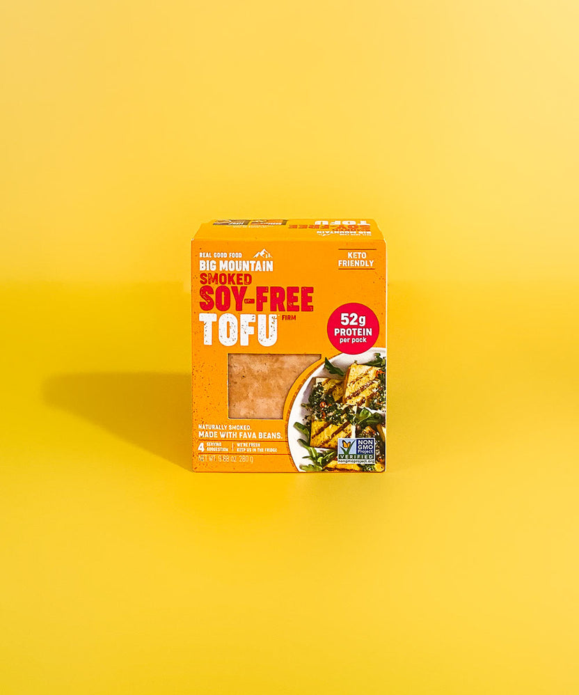 Healthy Soy-free smoked tofu